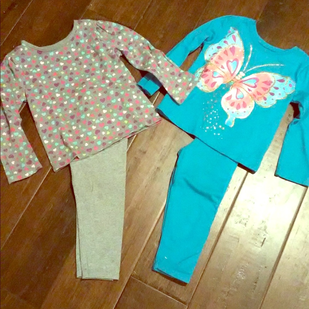 2 long sleeved outfits